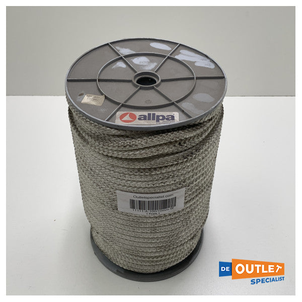 Roll Nedrope 10 mm ppm geflochtene Linie 100 Meter 8 Draht Weiß