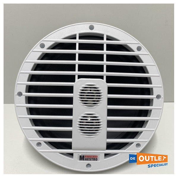 Tysk Maestro MRC10008D marinebestandig subwoofer hvid