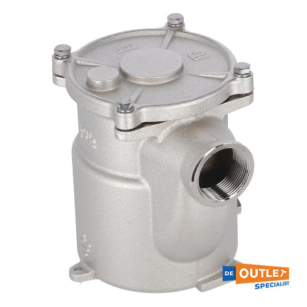 غيدي 1163 CT Guidi 1163 CT 1 1/4 بوصة فلتر مياه البحر من الفولاذ المقاوم للصدأ