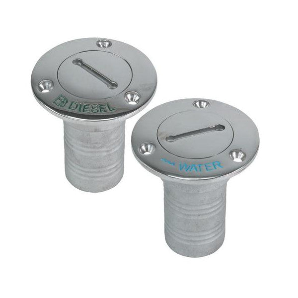 Морски град капачка за пълнене на палубата с вода от неръждаема стомана 38 мм - 2310035