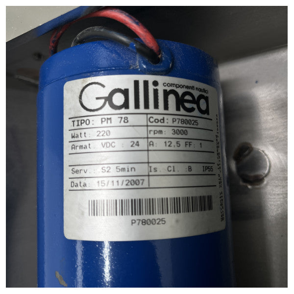 Двигун склоочисника PM 78 24v - P280025 - P280025