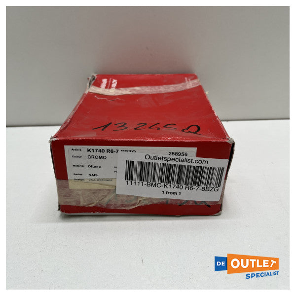 5x Valli ja Valli K1740 R6-7-8BZG ovilukon neliö.