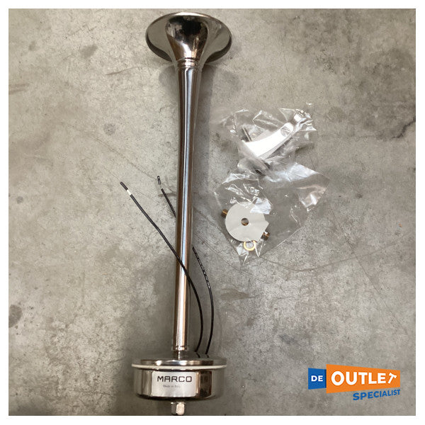 マルコ EMX2 電動エアホーン 24 v ステンレス鋼ショート - 13204213