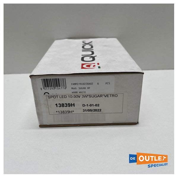 Quick Zucker HP LED Downlight Spot 12/24V - FAMP27916230A02