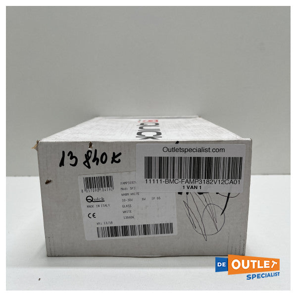 Quick Daphne Glass LED Downlight Spot 12/24V - FAMP3182V12CA01