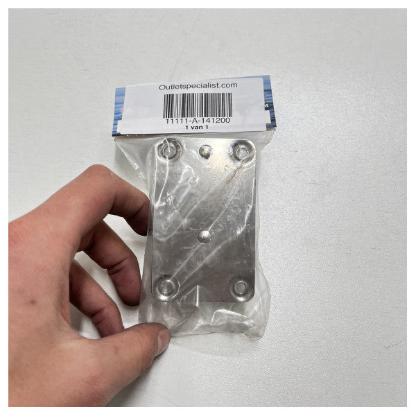 Blok grzechotki jednotarczowej Allpa z tworzywa sztucznego 57 mm z łożyskiem kulkowym 10 mm - 141200