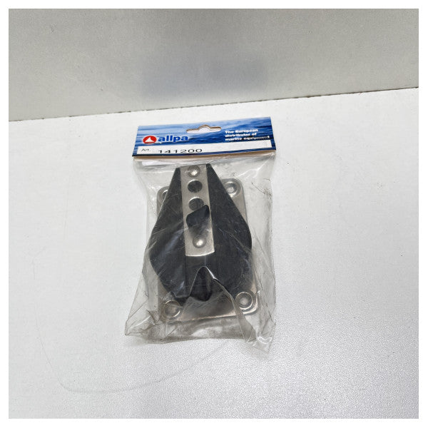 Blok grzechotki jednotarczowej Allpa z tworzywa sztucznego 57 mm z łożyskiem kulkowym 10 mm - 141200