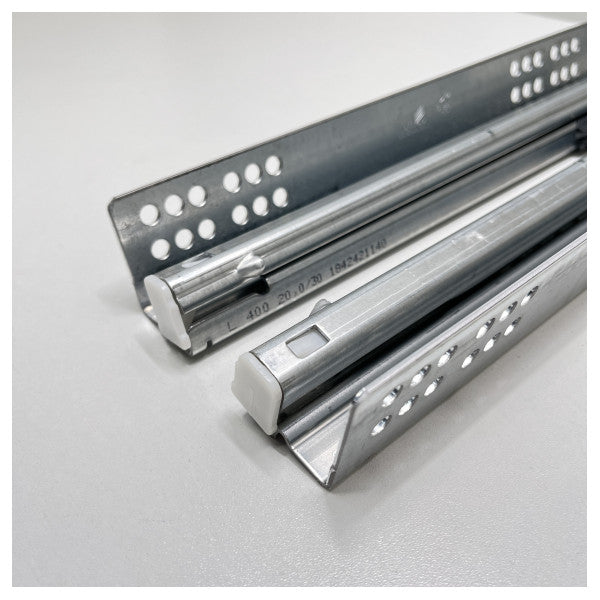 Sistema de guia de gaveta silencioso Hettich Quadro V6 400mm EB20 - 45289