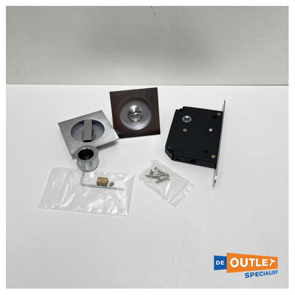 Valli ja Valli K1230 vedettävä uppoasennettava ovisarja kromi