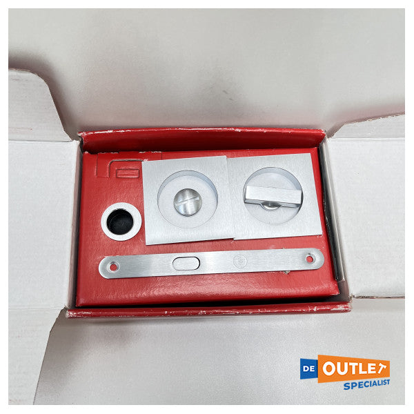 Valli ja Valli K1230 vedettävä uppoasennettava ovisarja kromi