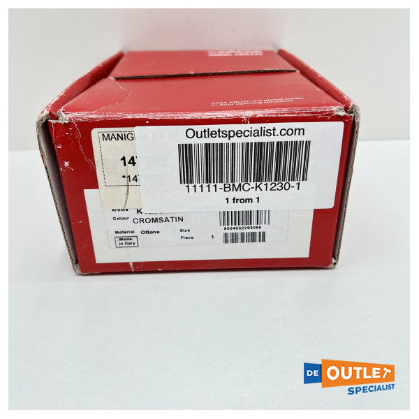 Valli ja Valli K1230 vedettävä uppoasennettava ovisarja kromi