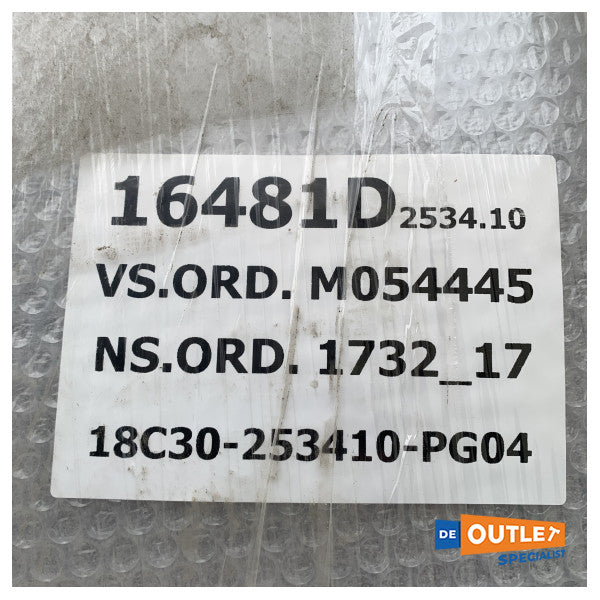 Opacmare 2534 avattava komentosilta | flybridge-luukku - 2534.10.00