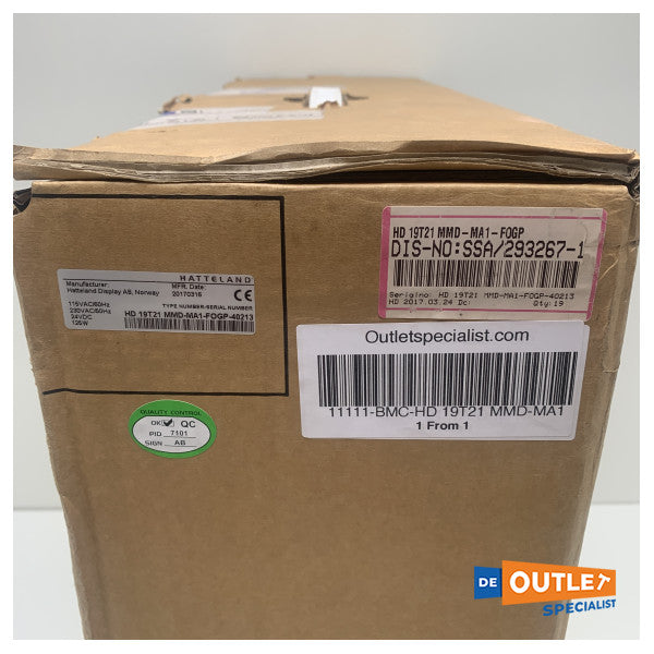 Hemsel HD 19T21 MMD-MA1 Marine Touchscreen Display 19 pulzier 230V | 24V