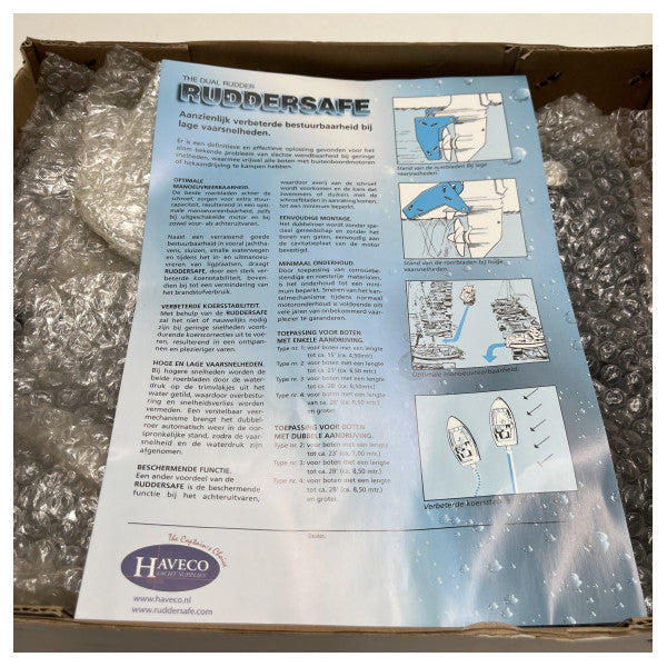 RudderSafe Tip 3 Protettur Dual Radder Propellor - 16 300