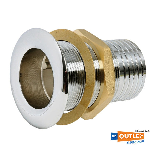 Amare 2-tuumainen ruostumattomasta teräksestä valmistettu kaukalorunko - 17.423.06