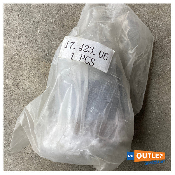 Amare 2-tuumainen ruostumattomasta teräksestä valmistettu kaukalorunko - 17.423.06