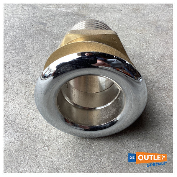 Amare 2-tuumainen ruostumattomasta teräksestä valmistettu kaukalorunko - 17.423.06