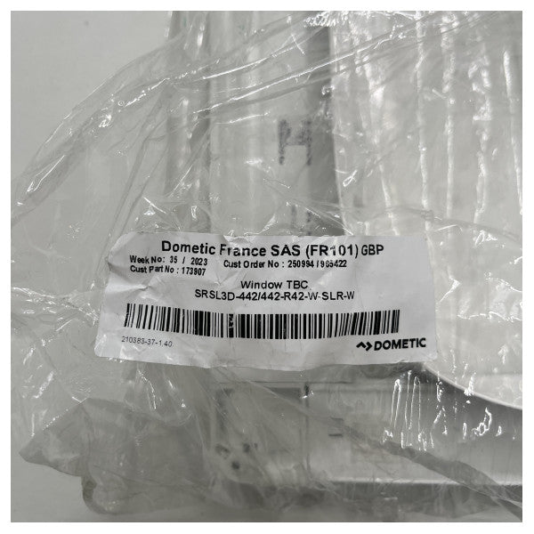 Dometic Skyscreen til Lewmar T44 lugeforhæng | fluenet 442 x 442 mm