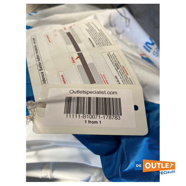 Incidence Sails Oceanis Yacht 62 itsekurottava dacron JIB 23,59 x 6,50 m