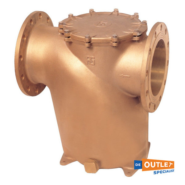 Guidi Series 1281 Bronze Seawater Filter Diameter 125 mm-1281-DN125-PN6