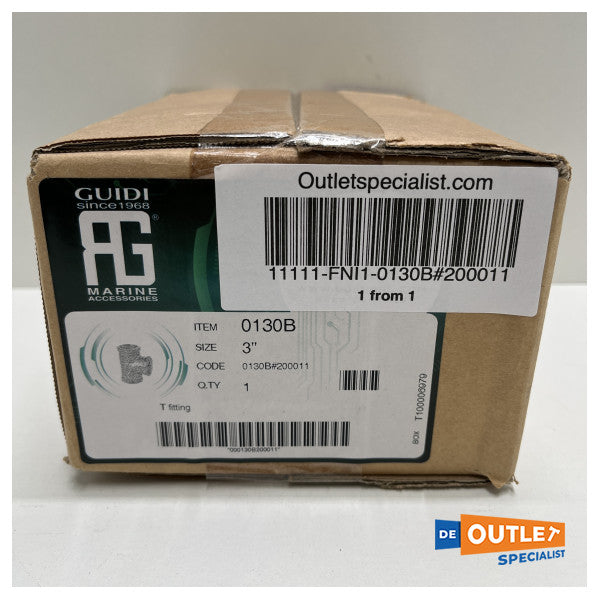 Трійник Guidi бронзовий 3 дюйми - 0130B#200011