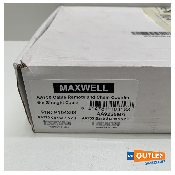 Maxwell AA730 kablolu uzaktan kumanda ve zincir sayacı kontrolörü