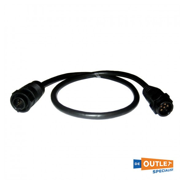 Lowrance 9 til 7 Pin Transducer Converter Cable -000-13977-001