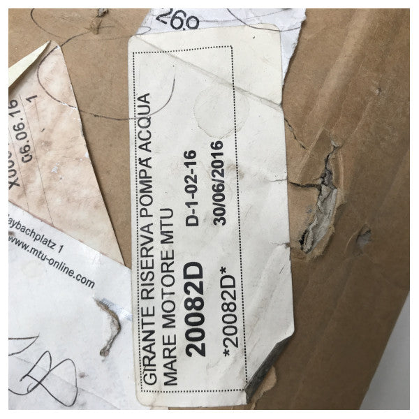 طقم الدفاعة البرونزية الطاردة المركزية البرونزية لمياه البحر - X00000017269