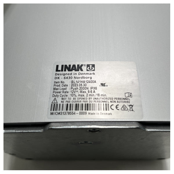 Linak BL1 3-компонентна електрическа колона за повдигане на крака на маса 12V - BL141HA12400A