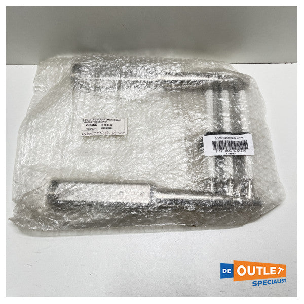 Osculati scala da bagno in acciaio inox a 3 gradini - 49.541.03