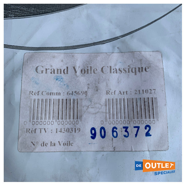 Technique Voile Sun Odyssey 410 dacron suursilta 15.11 x 5.00 m - 211027