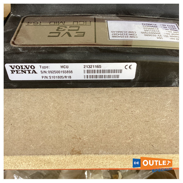 Volvo Penta EVC C HCU MID 164 επεξεργαστής - 21339301
