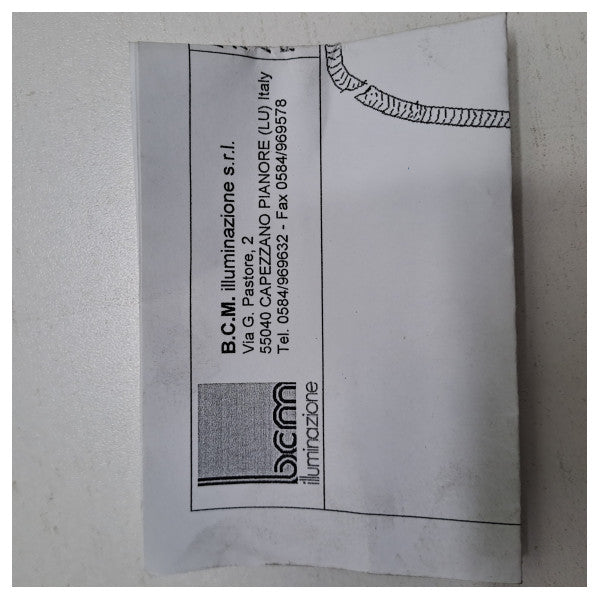 B.C.M. 2145/00.A-2145/00.I ruostumattomasta teräksestä valmistettu säädettävä lukuvalaisin.