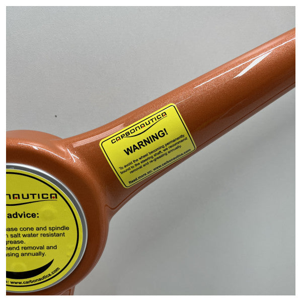 عجلة قيادة مجموعة كاربونوتيكا سبورت غب 800 ملم برتقالي