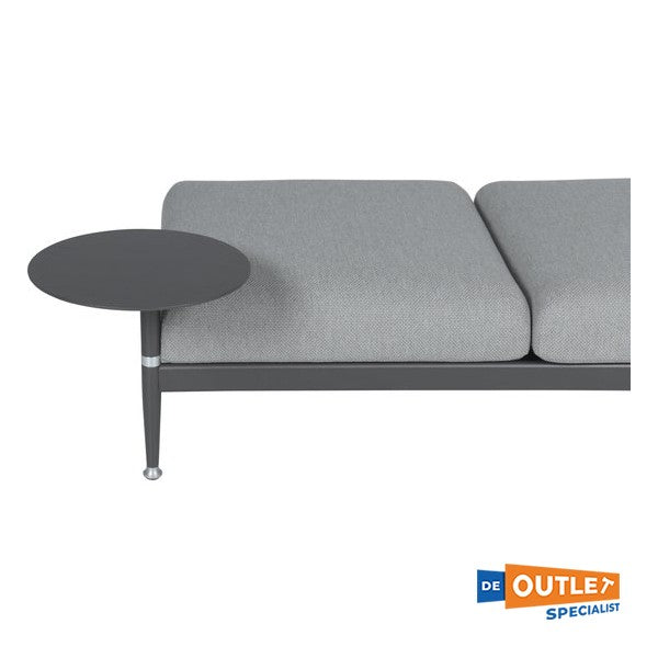 Garden Imprssions San Diego bijzettafel rond 40 cm antraciet