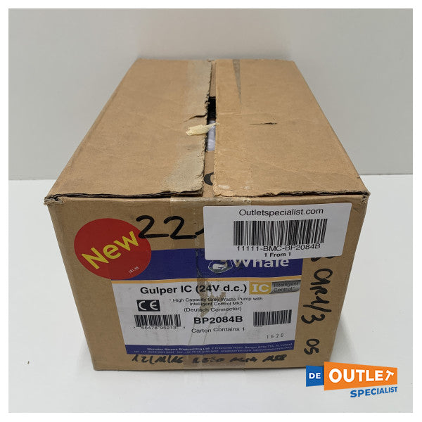 Pompa per acque grigie Whale Gulper 24V - BP2084B
