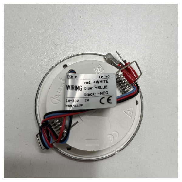 Quick TED C LED reflektor wpuszczany okrągły chrom 12/24V - FAMP3352X07CA02