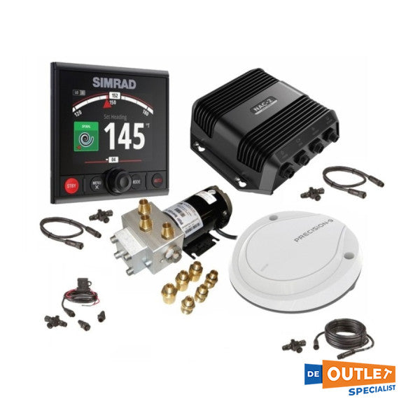 Simrad AP44 VRF -autopilottipaketti NAC2, RPU80, Precision 9 - 000-13291-001