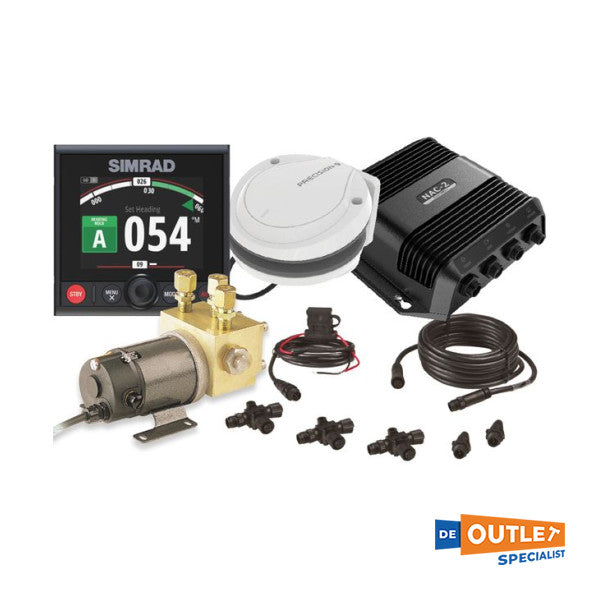 Simrad AP44 VRF -autopilottipaketti NAC2, RPU80, Precision 9 - 000-13291-001