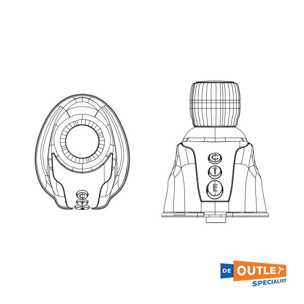 Xenta X-Dock båtmotorstyrenhet joystick | gränssnittssats - JSK - KJC1
