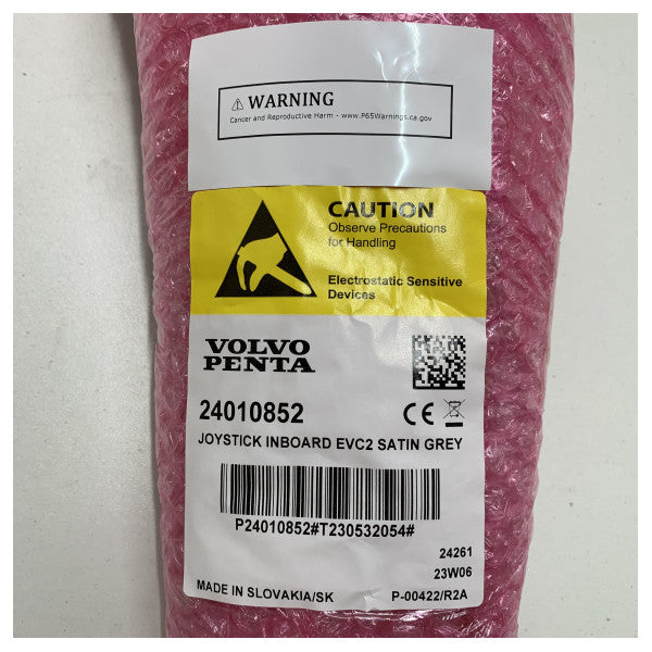 Ръкохватка за управление на джойстика Volvo Penta EVC IPS, сива - 24037523