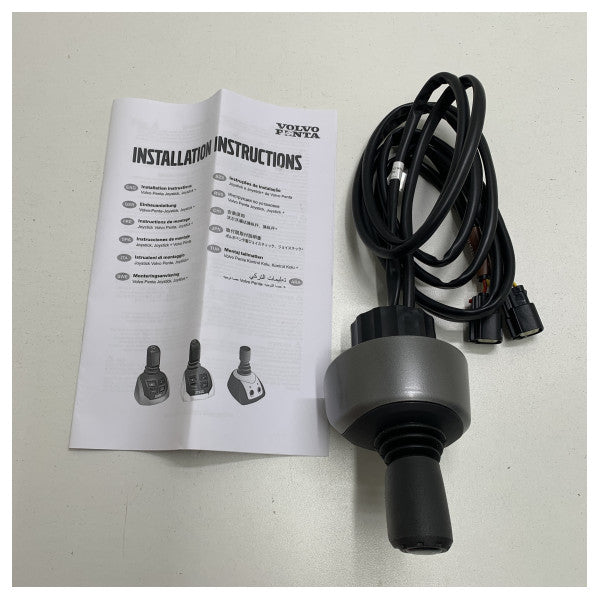 Ръкохватка за управление на джойстика Volvo Penta EVC IPS, сива - 24037523