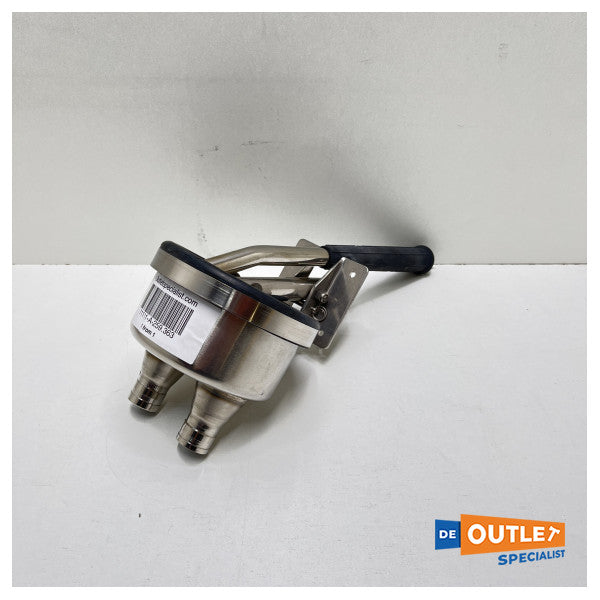 مضخة آسن غشائية يدوية من الفولاذ المقاوم للصدأ من نيمو - 259.363