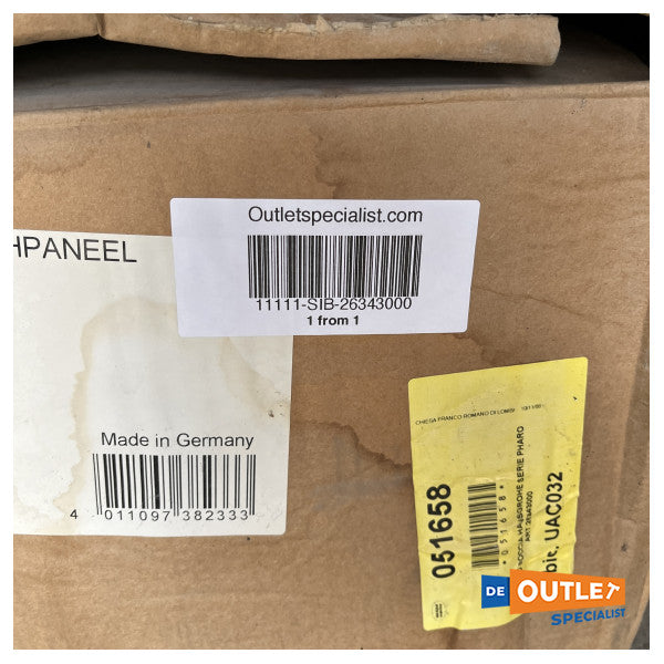 Σύστημα ντους Hansgrohe Pharo από ανοξείδωτο χάλυβα - 26343000