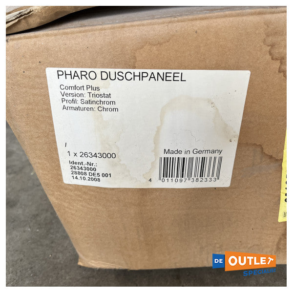 ハンスグローエ ファロ ステンレススチールシャワーシステム - 26343000