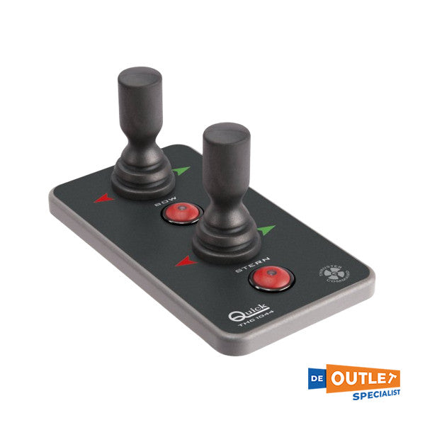 Painel de controlo do joystick Quick THC para propulsores de proa e popa 12/24V - FNTHC1044000A03