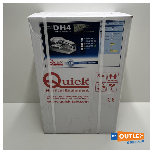 Quick DH4 Electric Ankra Winch 1700W | 24V | 12 mm - FSDR17240012A00