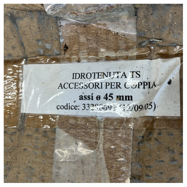 Хидравлично уплътнение TS 45 мм комплект уплътнения за валове с маслено смазване - 33280692