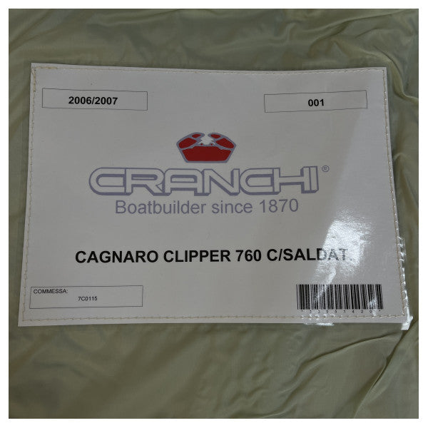 CRANCHI CLIPPER 760 CUCKPIT CUBIERTA BEIGE - 33951420