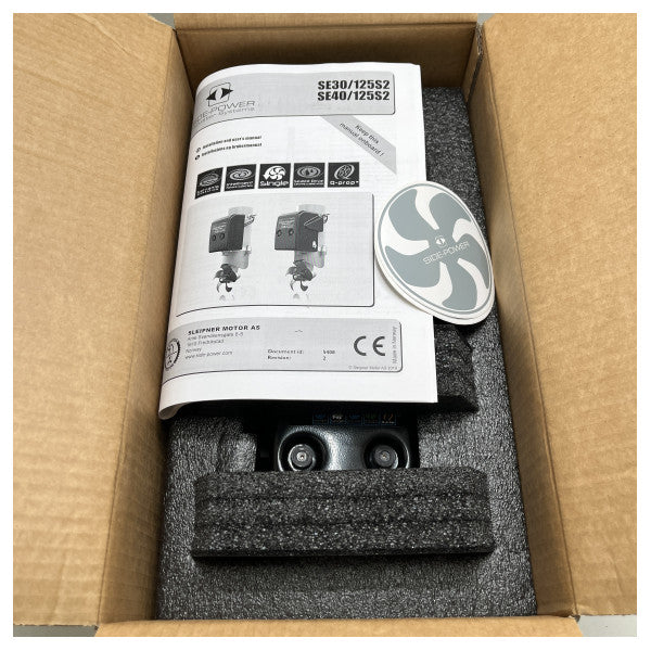 サイドパワー SE40 40 KGF|125mm|12V バウスラスター - SE40/1255 12V 3HK